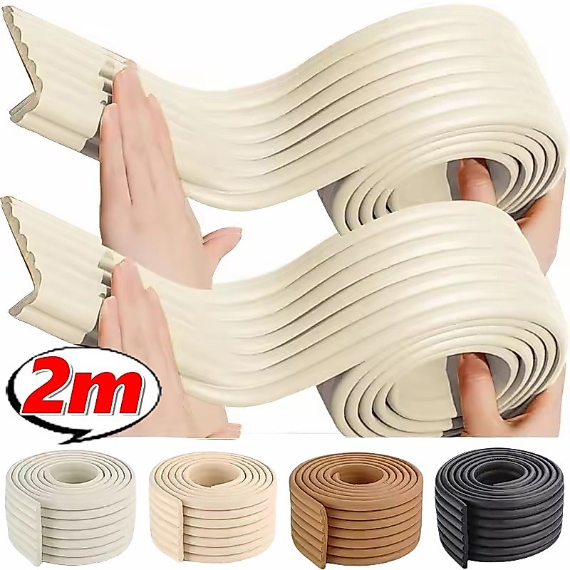 Soft Foam Baby Protection Strip - Anti-Bumb Kid Safety Furniture Guard Corner - เทปป้องกันขอบโต๊ะ