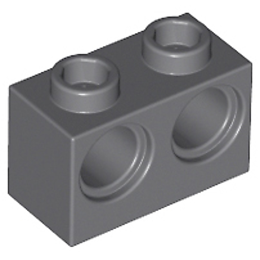Brick2cube Part - Technic, Brick 1 x 2 with Holes - 32000