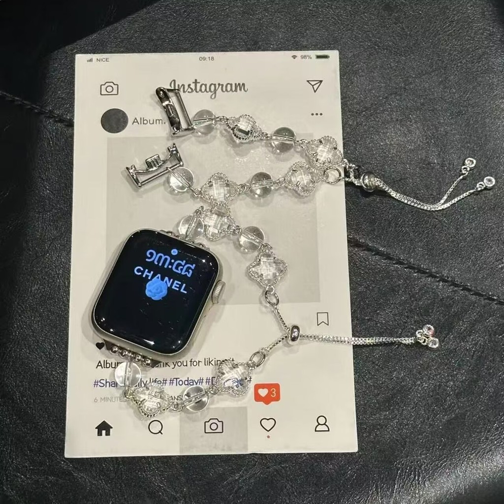 เหมาะสําหรับสายสร้อยข้อมือ Apple Watch iWatch