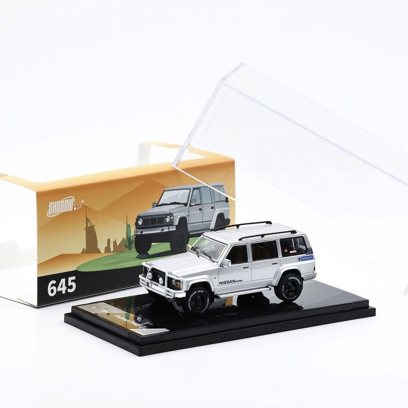 Shadow Pro 1: 64 Nissan Tole Y60 รุ่นที่สี่ใหม่ Off-Road แขวนจําลองรถรุ่น