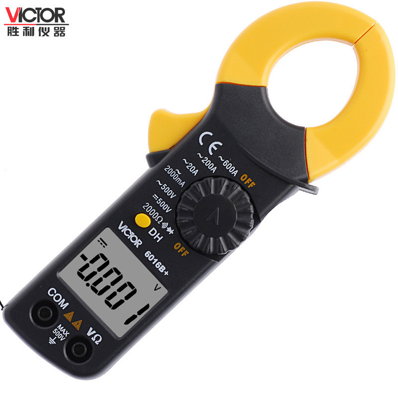 Victory Instruments (VICTOR) มัลติมิเตอร์แบบดิจิตอล VC6016B+/ VC6016B แคลมป์มิเตอร์แอมมิเตอร์