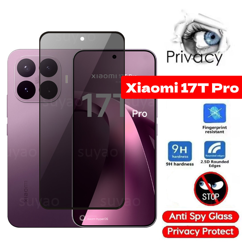 THAA Xiaomi 17 T Pro 17 T Pro 20 26 กระจกความเป็นส่วนตัวฟิล์มป้องกันหน้าจอClass Scratch Xiaomi 17 T 