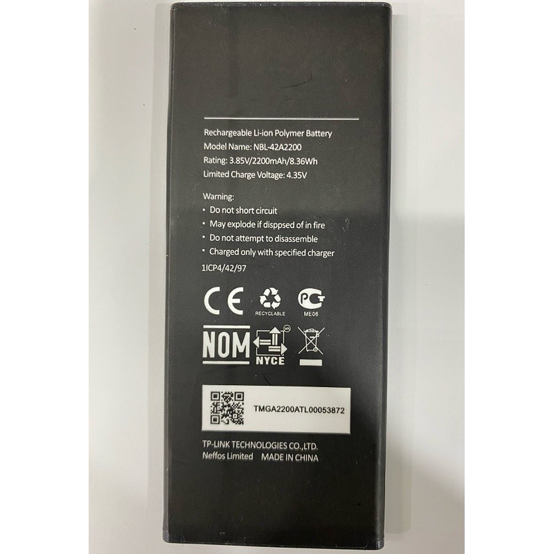 เหมาะสําหรับ NOFFOSC5 TP701A TP701B TP701C/E NBL-42A2200 แบตเตอรี่เราเตอร์
