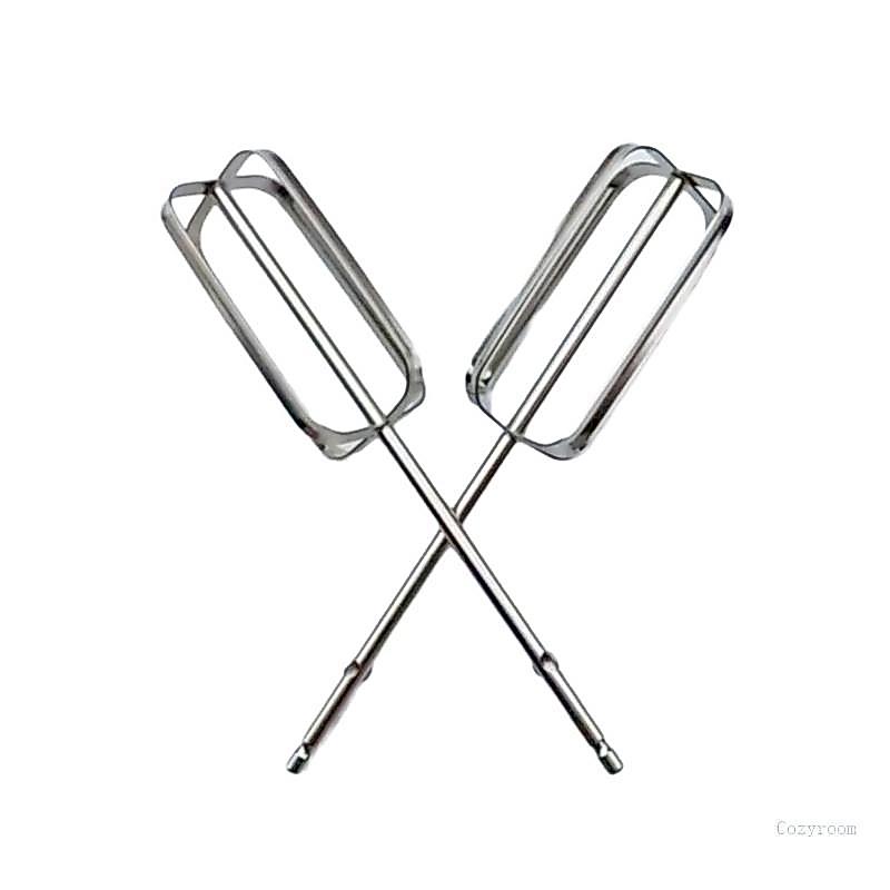 2Pcs Hand Mixer Attachment Stainless Steel Beaters Replacement for Hand Mixer