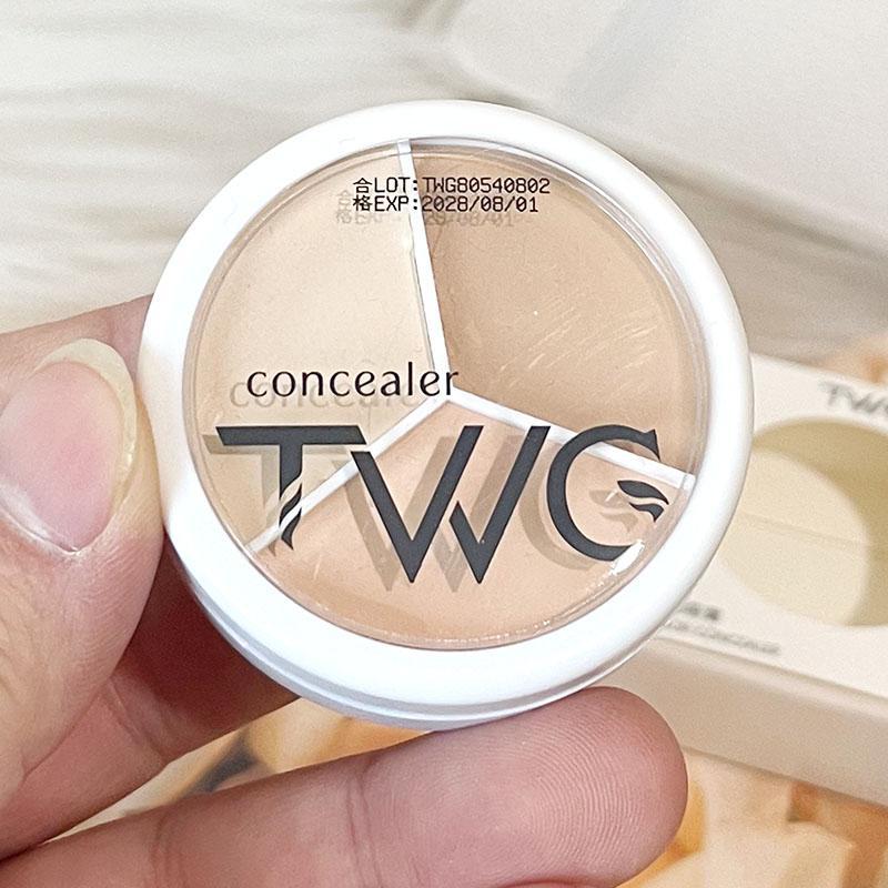 concealer คอนซีลเลอร์ TWG Cover Dark Circles Spots Acne Marks Facial CONCEALER Palette Tricolor CONC