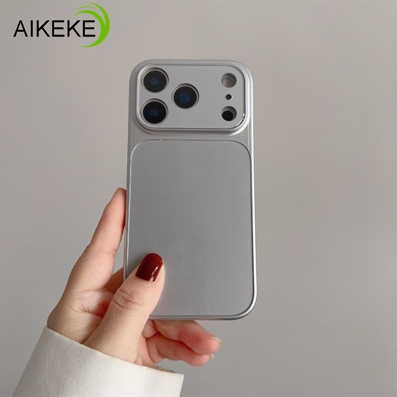 Minimalist เงินสําหรับ Xiaomi 17T 17 Pro Max 15 15T 14 14T 13 13T 12 Ultra 12T 12S 12X Mi 11i 11X 11 Lite Pro 5G 4G Frosted ธุรกิจปกหลังกันกระแทกปลอกนุ่ม