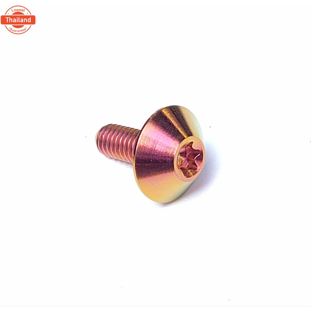 น็อตไทเทเนียมแท้ M8x20-60 หัวจมดาว priceต่อตัว