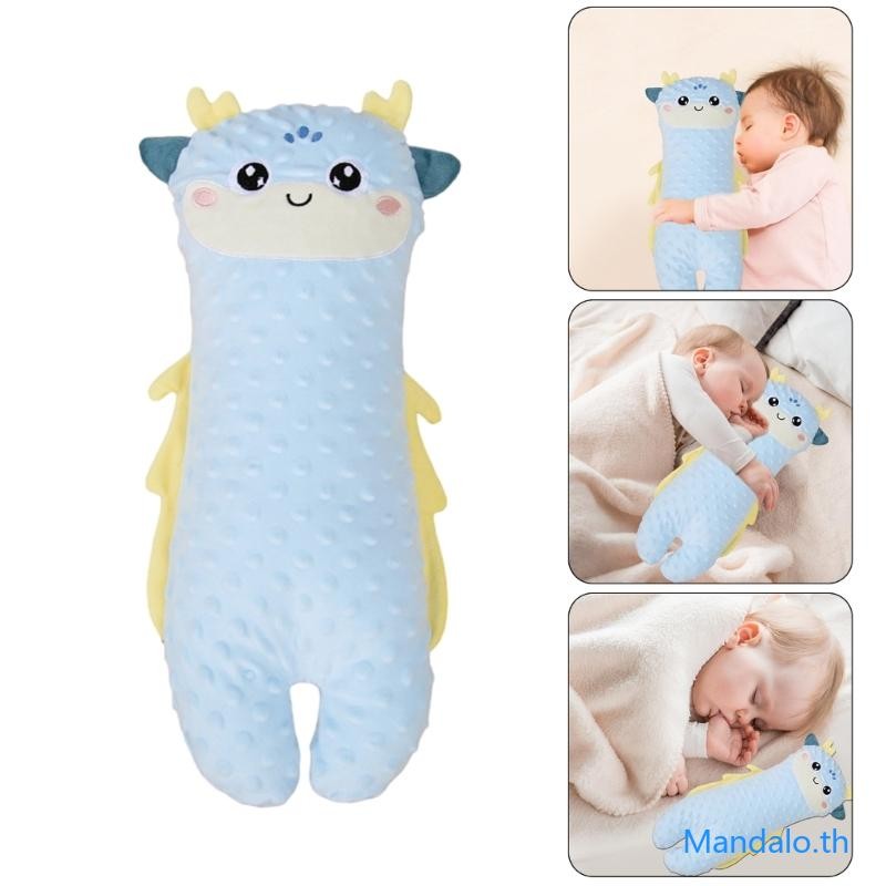 Mandalo.th ทารกแรกเกิดด้านข้าง Sleep Support หมอนน่ารักการ์ตูนสัตว์เด็กโยนหมอนเบาะหลังสําหรับ Calming Rest และ