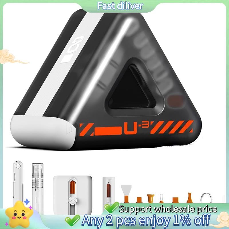 24 in 1 หูฟังทําความสะอาดปากกาหน้าจอเครื่องมือทําความสะอาดแป้นพิมพ์คอมพิวเตอร์มัลติฟังก์ชั่นหูฟังชุด