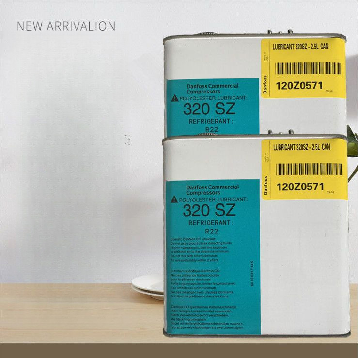 น้ำมันทำความเย็น Danfoss 320SZ คอมเพรสเซอร์สกรู 160SZ Meiyoule Baifuma น้ำมันกรองเครื่องปรับอากาศ