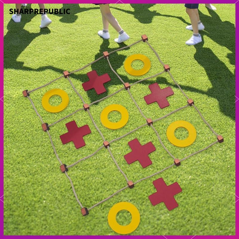 [Sharprepublic] เกมนิ้วเท้า Xo ของเล่นเกมครอบครัว Li ความคิดอัจฉริยะและ Xo เกมกระดานหมากรุกสําหรับใน