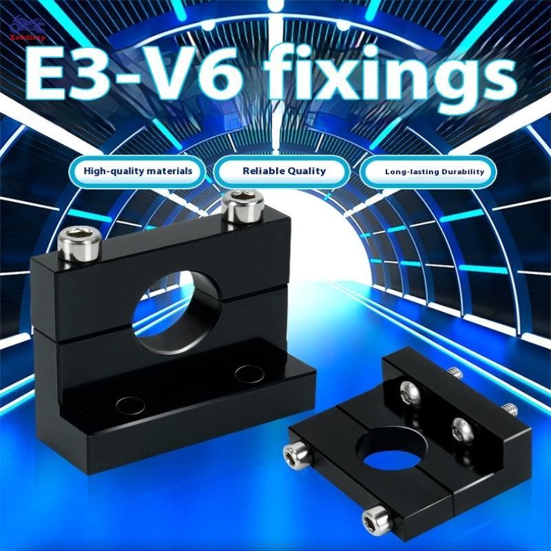 XOITOP E3-V6 Hotend บล็อกคงที่ V6 ฮีทซิงค์สําหรับ 3D อุปกรณ์เสริมเครื่องพิมพ์ VN Extruder Assembly