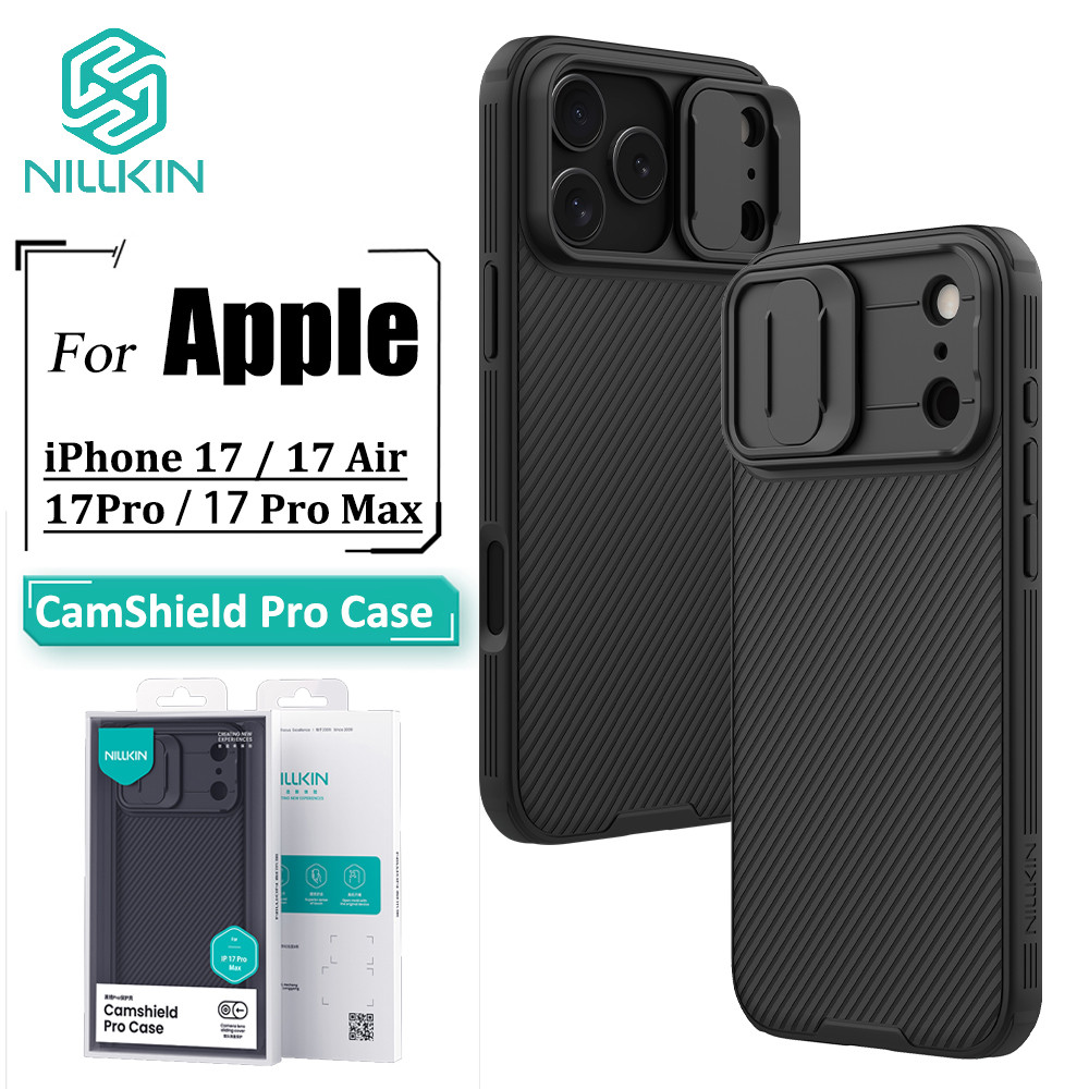 Nillkin สําหรับ iPhone 17 Pro Max 17 Pro 17 Air 17 กรณี CamShield Pro กล้อง Slider ป้องกันกันกระแทกฝาหลัง