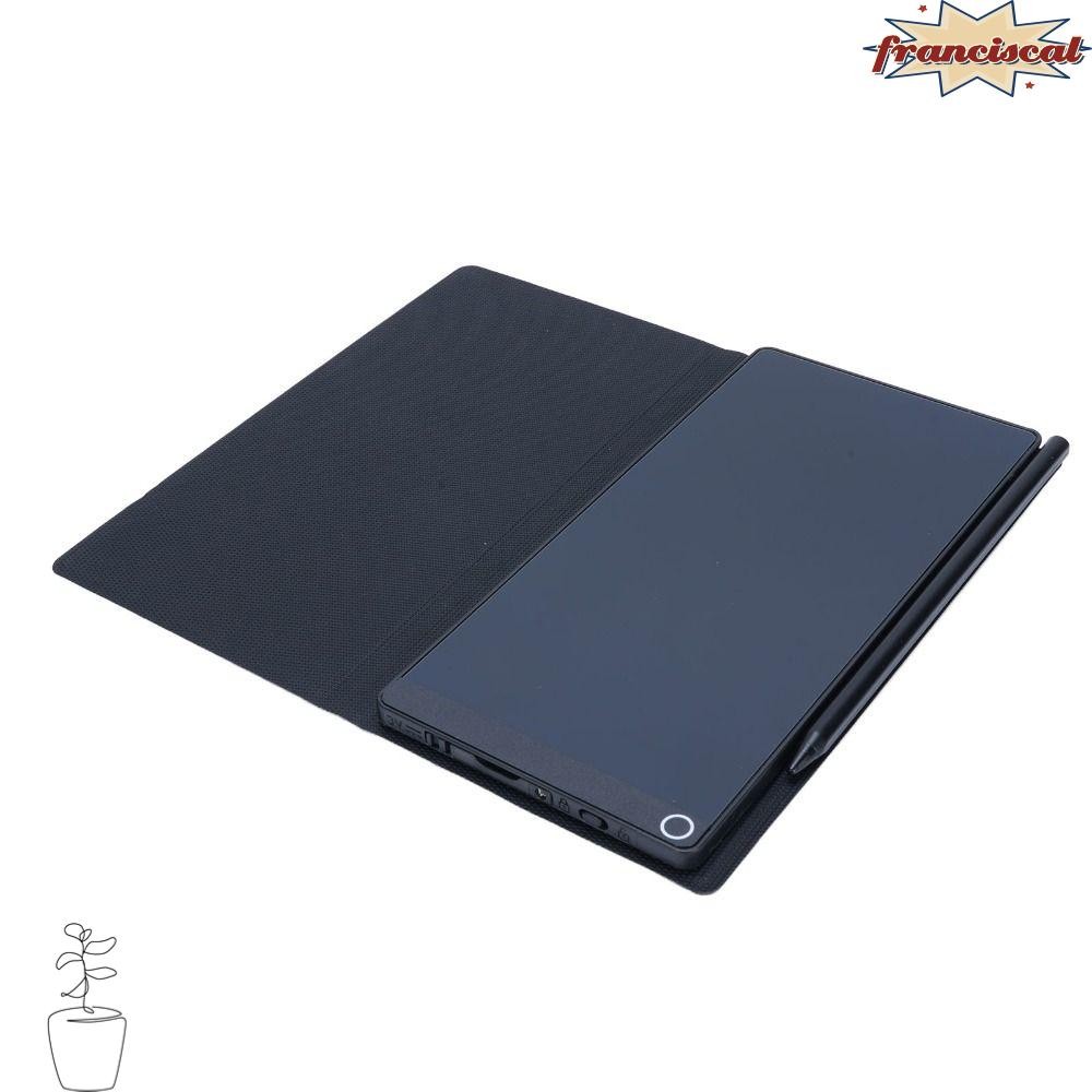 FRANCISCAL แท็บเล็ตการเขียน LCD, 6.5 นิ้วหนังเต็มหน้าจอ Digital Notepad, Erasable แขวนปากกานํากลับมา
