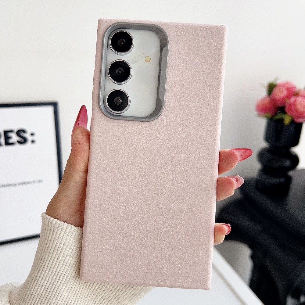 SAMSUNG สําหรับSamsungA27 5GหนังMatte Textureเคสโทรศัพท์สําหรับSamsung Galaxy A27 A57 A17 A07 A37 LTE 27 57 17 A 07 A 37 ปลอกSoft TPU Edgeป้องกันกันชนกันกระแทกปกหลัง