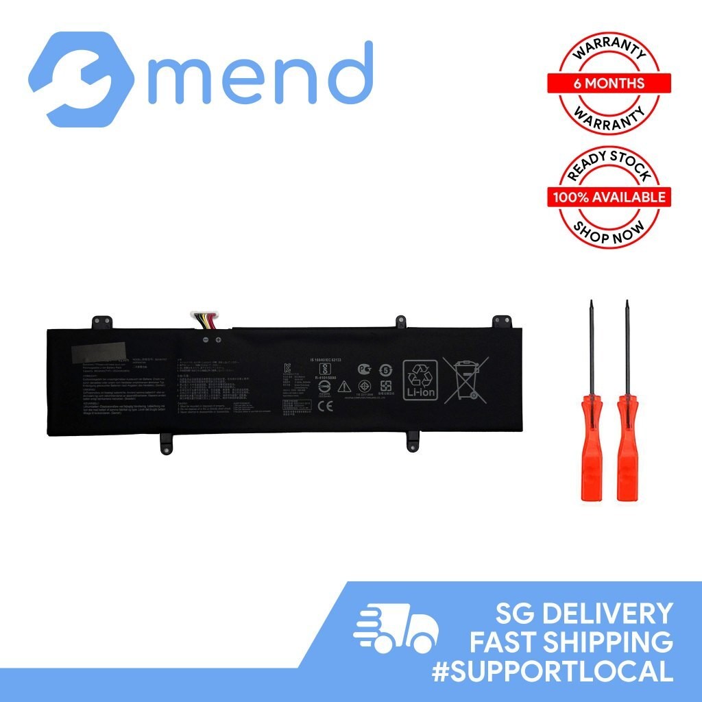 แบตเตอรี่ B31N1707 สําหรับ ASUS S14 S410 S410U S410UN S410UA S410UQ S410UF A411 A411U X411UA X411UF 