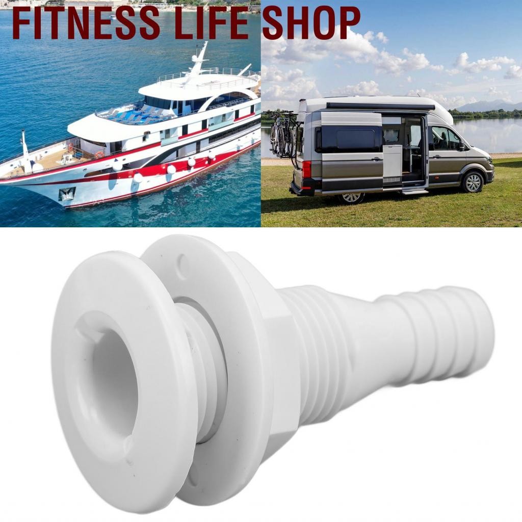 Fitness Life Shop-th qqmora 5/8in thru hull การติดตั้งทางทะเล abs abs impract hose เครื่องเชื่อมต่อท