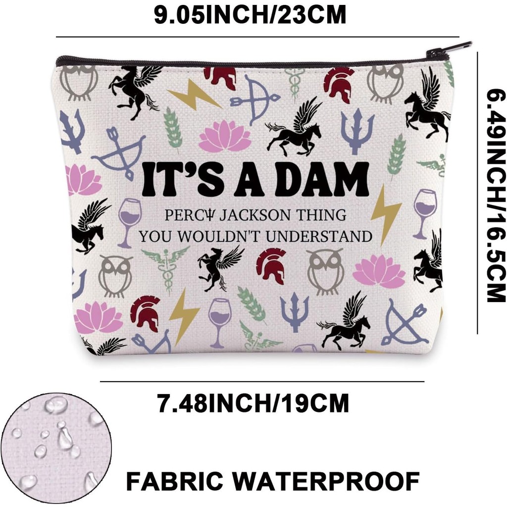 JNAP Percy Movie Inspired Makeup Bag Camp Half Blood Gift Its Percy Thing You Wuldn Not Understand D