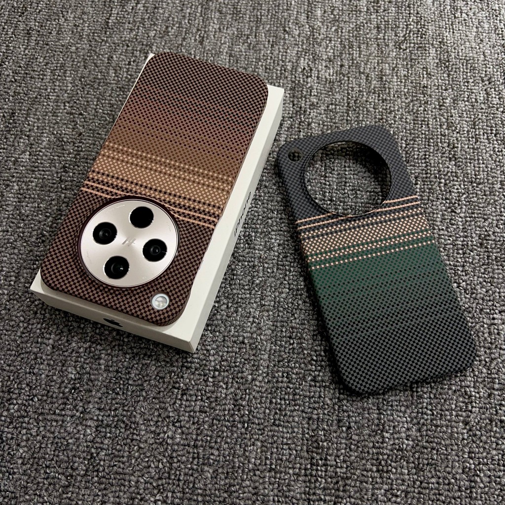 เคสโทรศัพท์โทรศัพท์ Half-Pack คาร์บอนไฟเบอร์ OPPO ค้นหา X8 X8S X8S + pro Ultra Magnetic Frosted Shoc