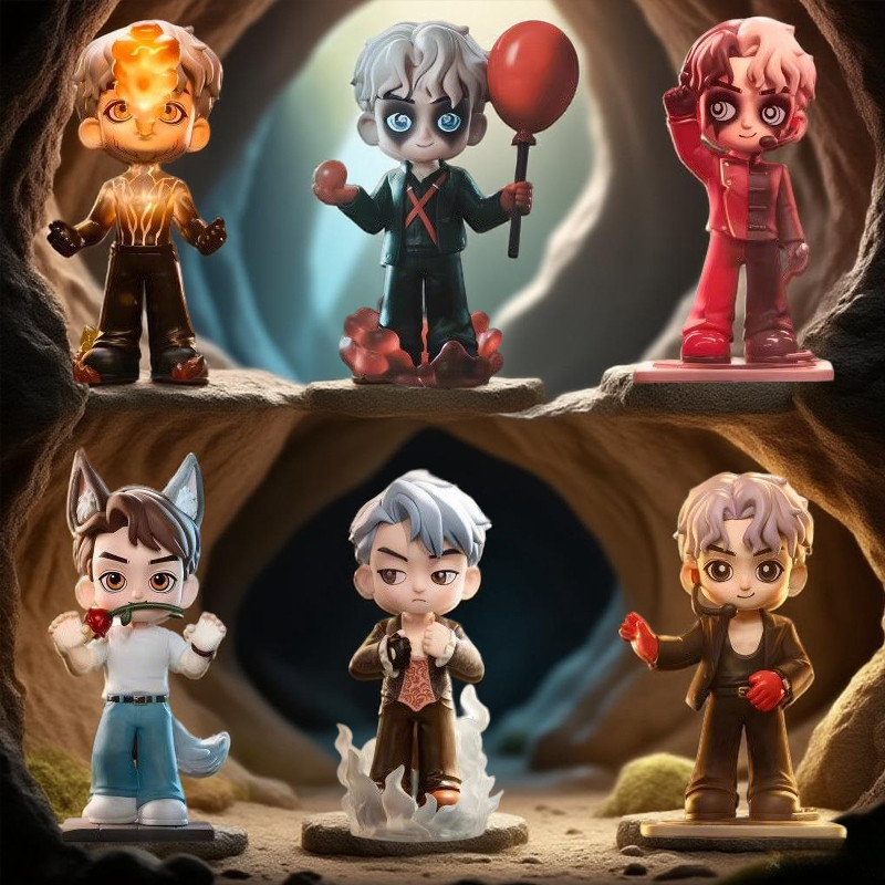 POPMART Jackson Wang Mackson Wang Series รูปของเล่นปริศนากล่องของขวัญ