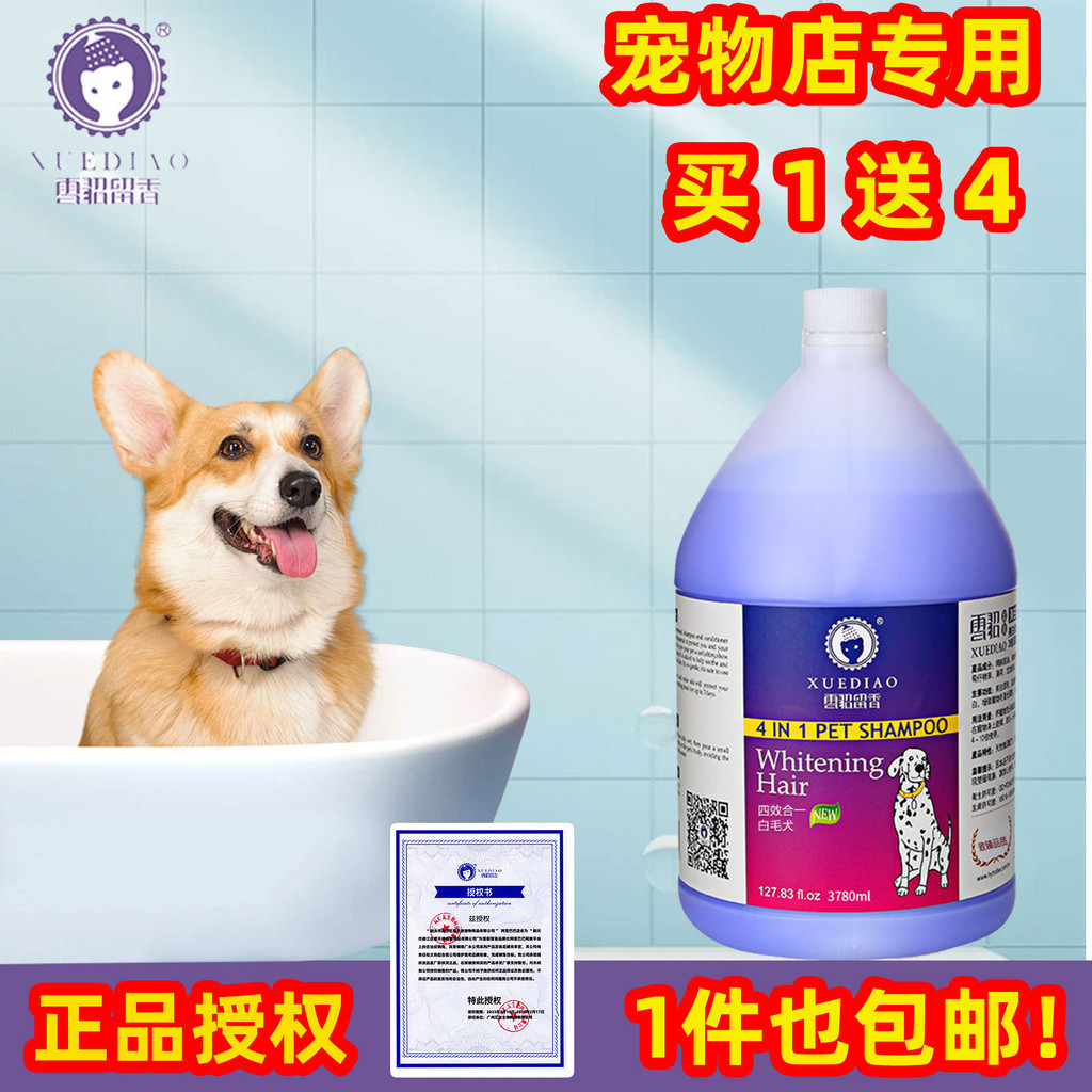 Ferret Dog Shower Gel Large Barrel Hair Care ผลิตภัณฑ์ Ferret Fragrance Bath Liquid Supplies 3.78L F