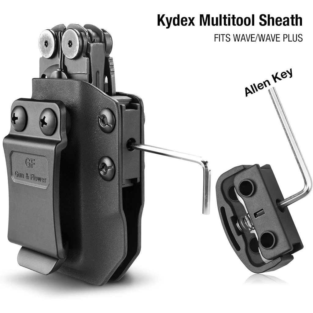 Kydex Multitool Sheath สําหรับ LEATHERMAN Wave & Wave Plus, เหมาะสําหรับปลอก LEATHERMAN Wave & Wave 