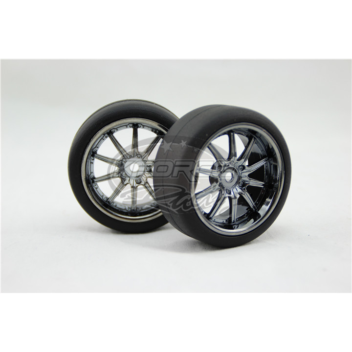 KFORCE 1/10 ยางดริฟท์ความเร็วสูง] GT Rally Sai Bald ยาง