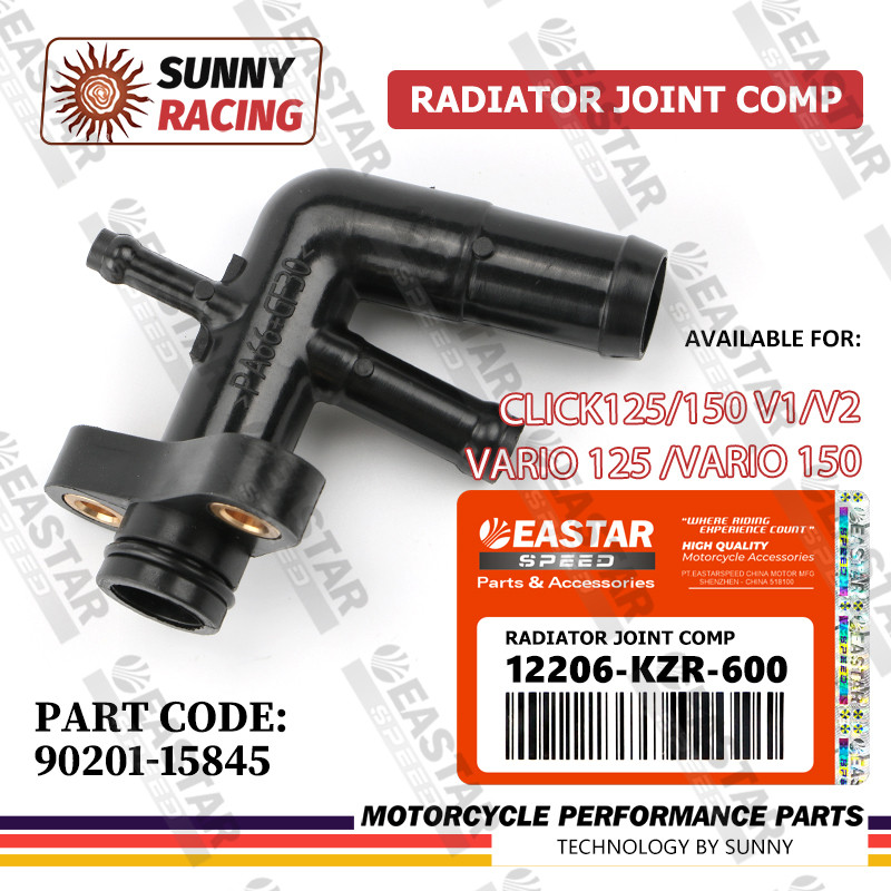 ข้อต่อท่อน้ำคลิก Click125/150V1/V2 (2012-2020) Click 125 i,PCX 150 i  12206-KZR-600
