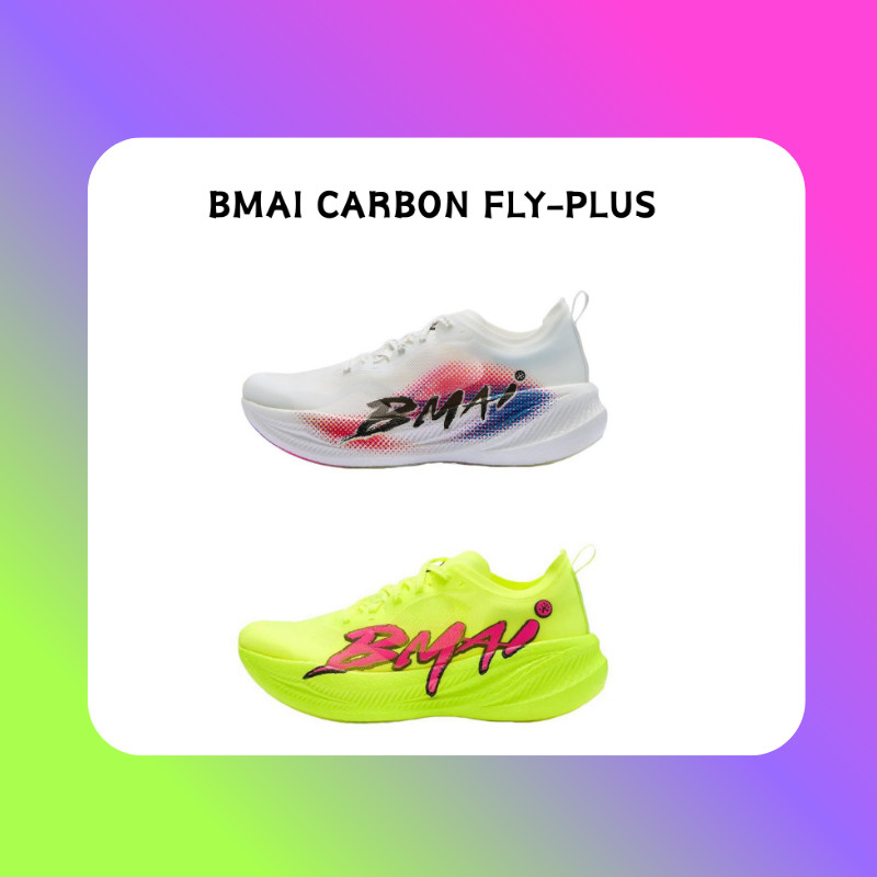 BMAI【พร้อมส่ง】รองเท้าวิ่ง BMAI CARBON FLY PLUS Marathon running shoes