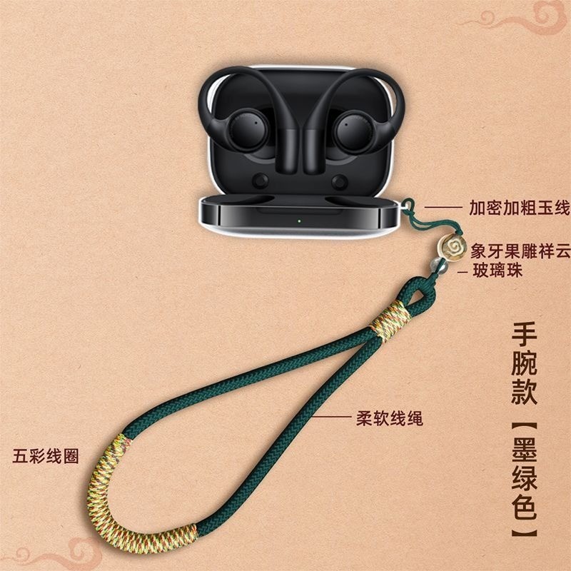 เคสสําหรับ HONOR Earbuds Open, TPU Transparent Headphone Case Cover