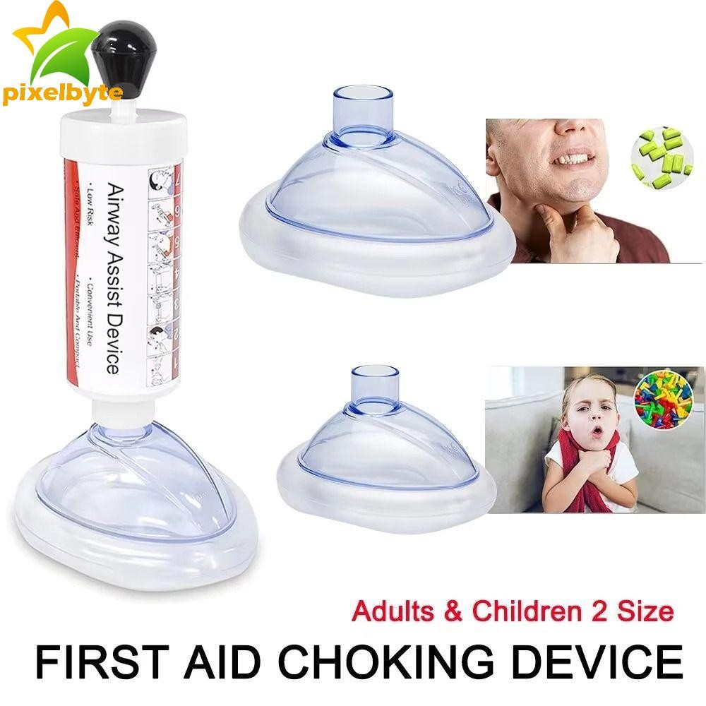 PIXELBYTE อุปกรณ์ช่วยชีวิตฉุกเฉิน LifeVac ป้องกันการขาดอากาศหายใจแบบพกพา