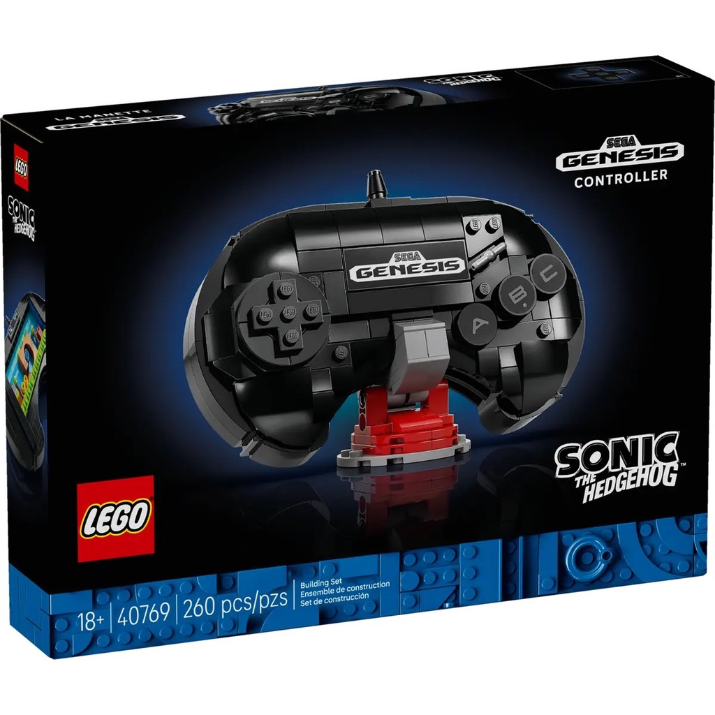 [พร้อมส่ง] LEGO 40769 Sonic the Hedgehog SEGA Genesis Controller [Brick MOM]