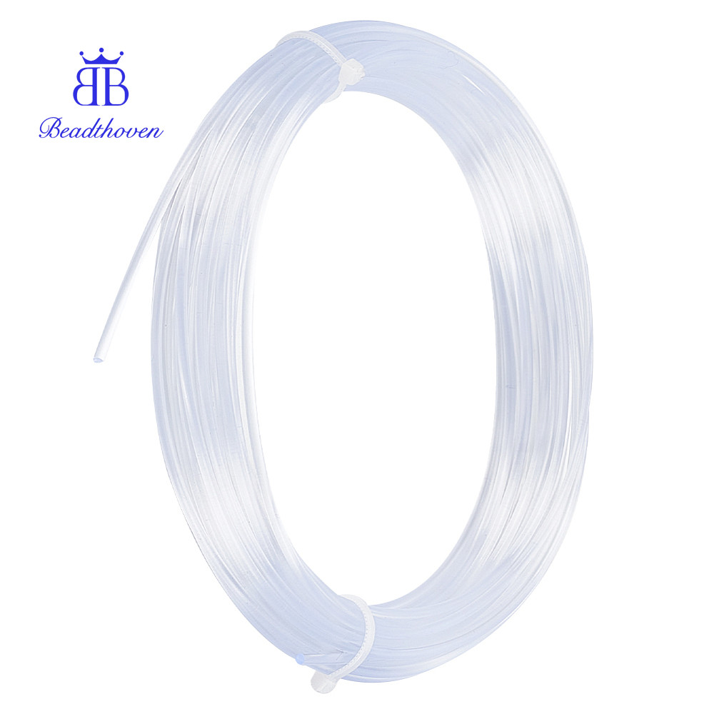 พลาสติก Boning Corset Strips สีขาว ขนาด 2.5 มม. สำหรับชุดชั้นในและชุดแต่งงาน 10 เมตร/มัด