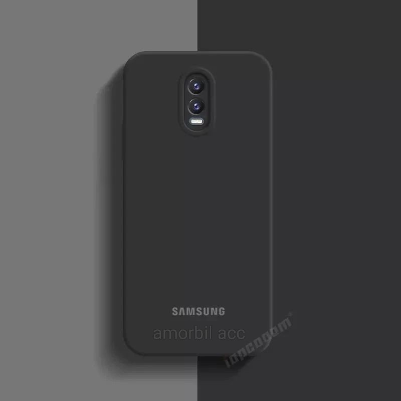SOFT CASE PRO CAMERA SAMSUNG J7PLUS/ J7PRO CASE สีดําเต็มเดิม