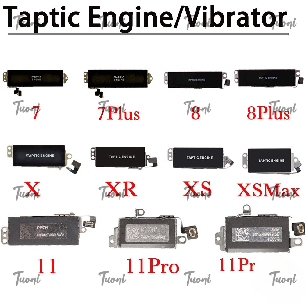 Taptic Engine Flex Cable สําหรับ iPhone 7 8 Plus X XR XS 11 Pro Max Vibrator โมดูลมอเตอร์เปลี่ยน