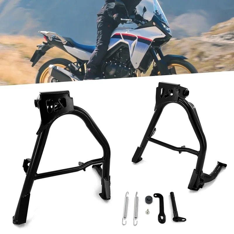 สําหรับ HONDA XL750 TRANSALP 2023-2026 XL-750 อุปกรณ์เสริมรถจักรยานยนต์ขาตั้งกลางที่จอดรถขาตั้ง Central Firm กรอบแร็คเหล็ก XL 750