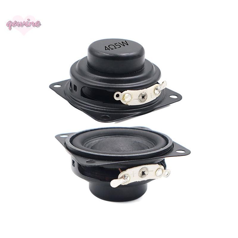 [qowine] 1PC Full Range Audio Speaker 40MM 4 Ohm 5W HiFi Stereo Loudspeaker Speaker TH