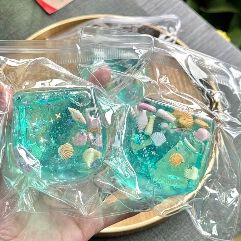 Ocean Sensory Fidget ของเล่นช้า Rise Squishy ของเล่นสําหรับเด็กและผู้ใหญ่บีบผ่อนคลายของขวัญ Taba Squ