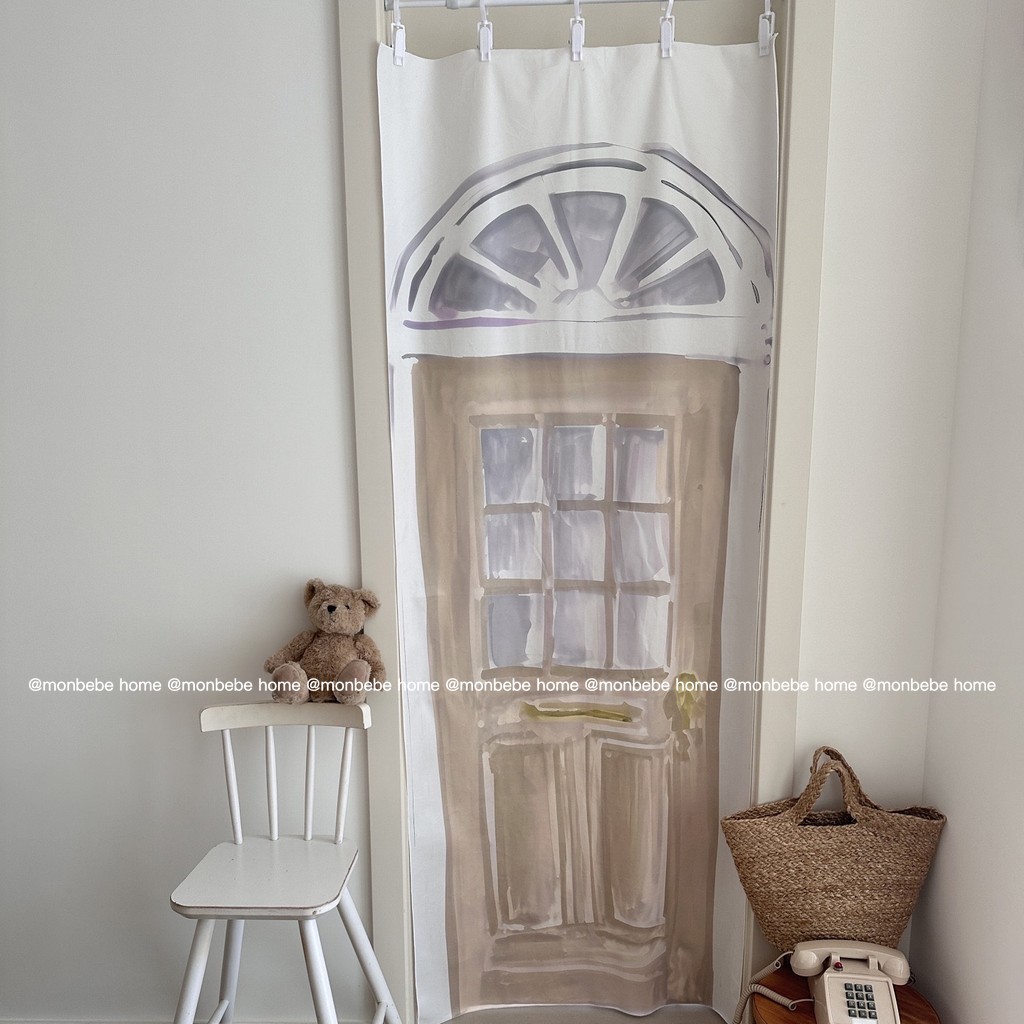 แนะนำ ผ้าม่าน ผ้าม่าน ม่านประตู สามinsประตู🚪 ขนาด80*200cm พร้อมส่ง ราคาพิเศษ มีเก็บเงินปลายทาง