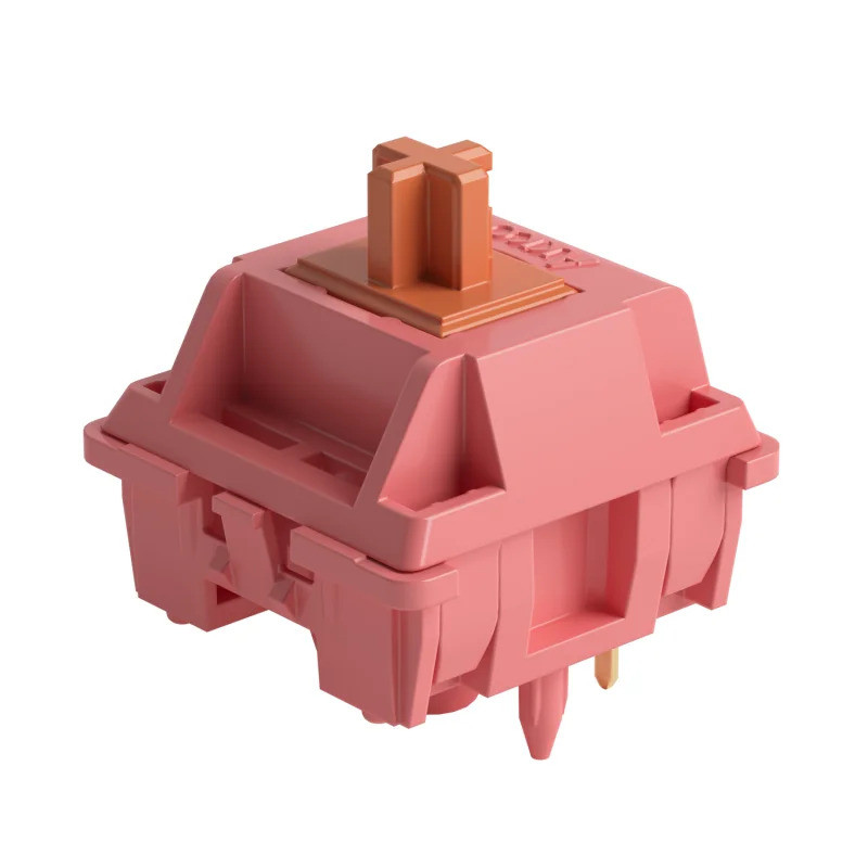 Akko Rosewood Switch 5 Pins 40gf Linear Switch Factory Lubed Deep Low-pitch ใช้งานร่วมกับ MX Mechani