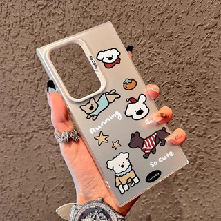 🔥Annie-เข้ากันได้สำหรับ เคส samsung A53-A06 และ S25/S24/S23ULTRA S24FE S23FE เคสโทรศัพท์-HLMSCY503