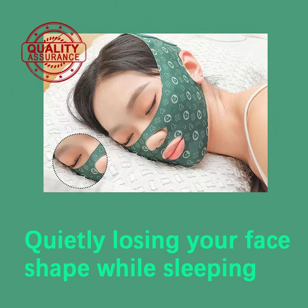 ยืดหยุ่นสูง Face Slimming Mask Face Chin Slimming Double Lift Lift Bandage Line N0j0