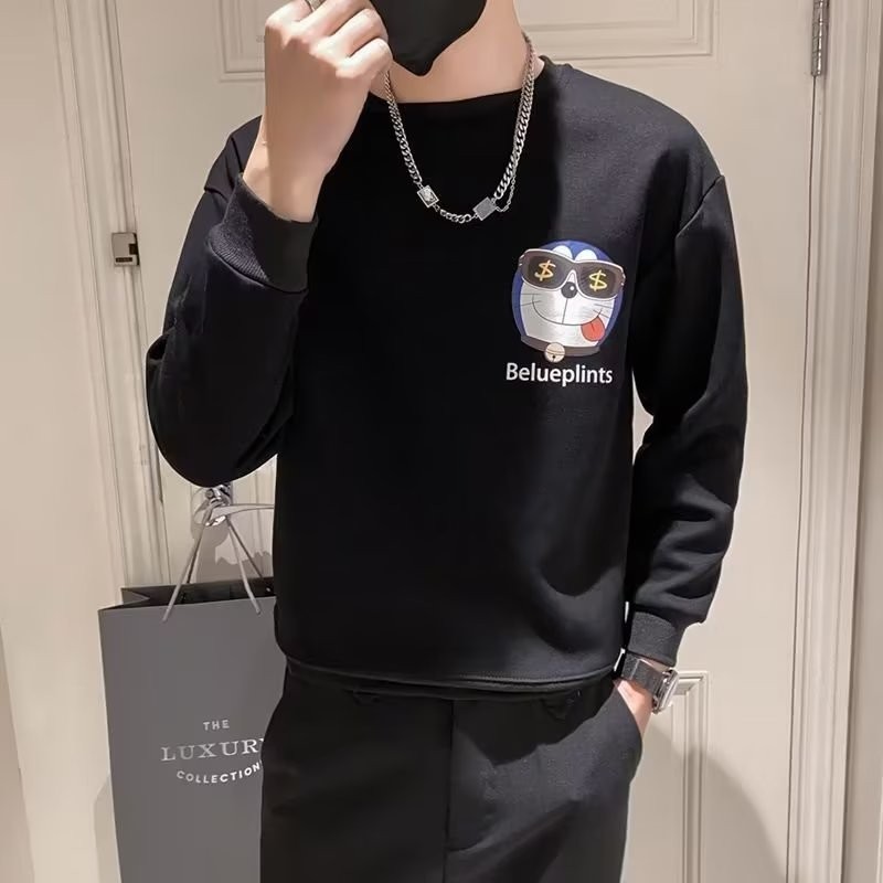 เสื้อสเวตเตอร์ COD ที่ไม่ซ้ํากัน 2025 เวอร์ชั่นเกาหลี Street Wear ins Slim-fit ผู้ชายใหม่ High Stree