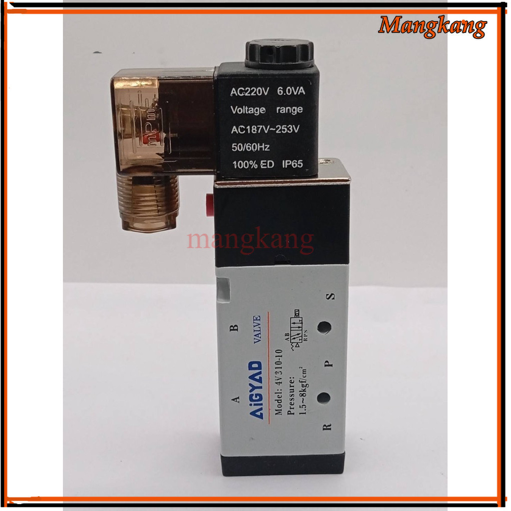 ถูกคุ้ม 4V310-10 12v 24v 220v วาวส์ Model: 4V310-10 Pressure: 1.5~8kgf/cm ถ่ายจากงานจริงร้านในไทย รา