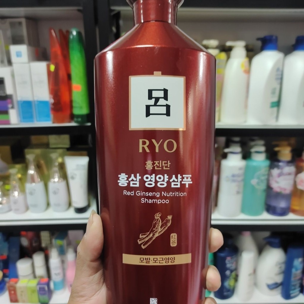 เกาหลี เกาหลี RYO RYO RYO Real Dan Nourishing Repair Fluffy Wash Soft Nourishing Hair Care Strengthe