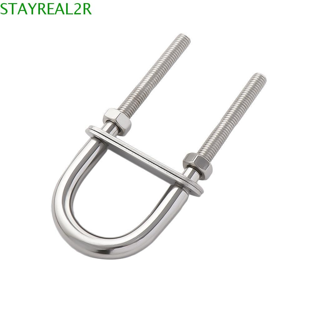 STAYREAL2R โบว์ Stern Eye Yacht อุปกรณ์เสริม 304 สแตนเลส Marine เรือยอชท์ทนทานฮาร์ดแวร์ M5/M6/M8/M10