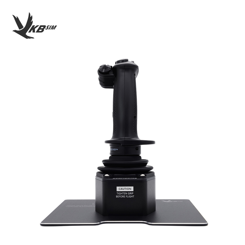 ใหม่ Gunfighter MKIV KG12-ใหม่/VKB ฐานโลหะจําลองเที่ยวบินจอยสติ๊ก