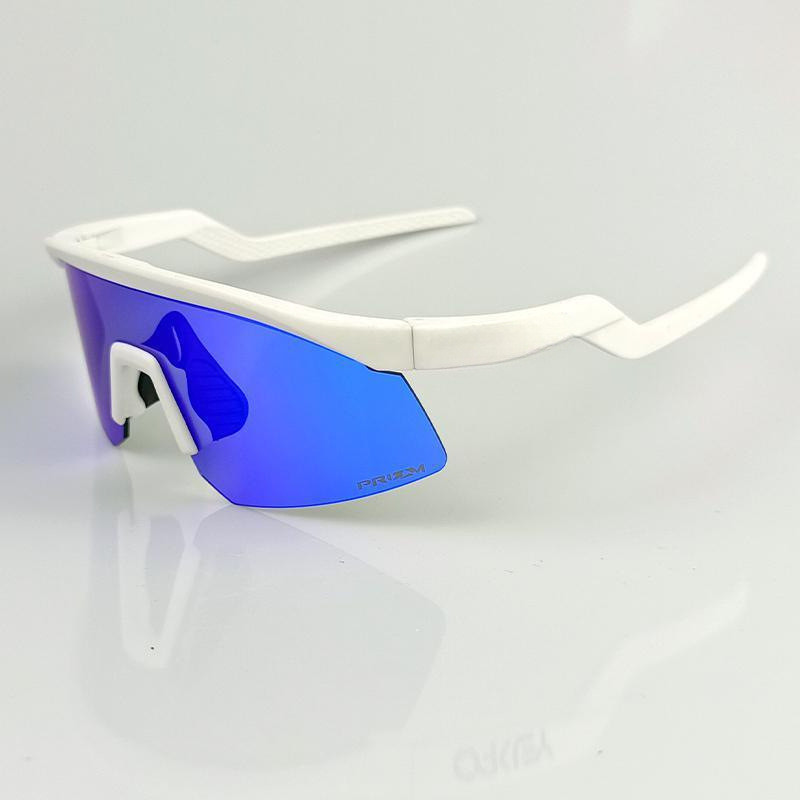 แว่นกันแดด Oakley แบบหนึ่งชิ้น กันแสงแรง สำหรับการขี่จักรยานและวิ่ง พร้อมส่งฟรี