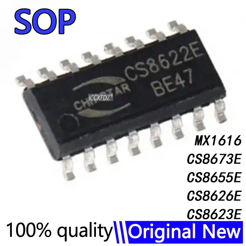 5PCS CS8623E CS8626E CS8655E CS8673E CS8673 MX16 CS8622E CS86552E SOP-16 ชิป ic