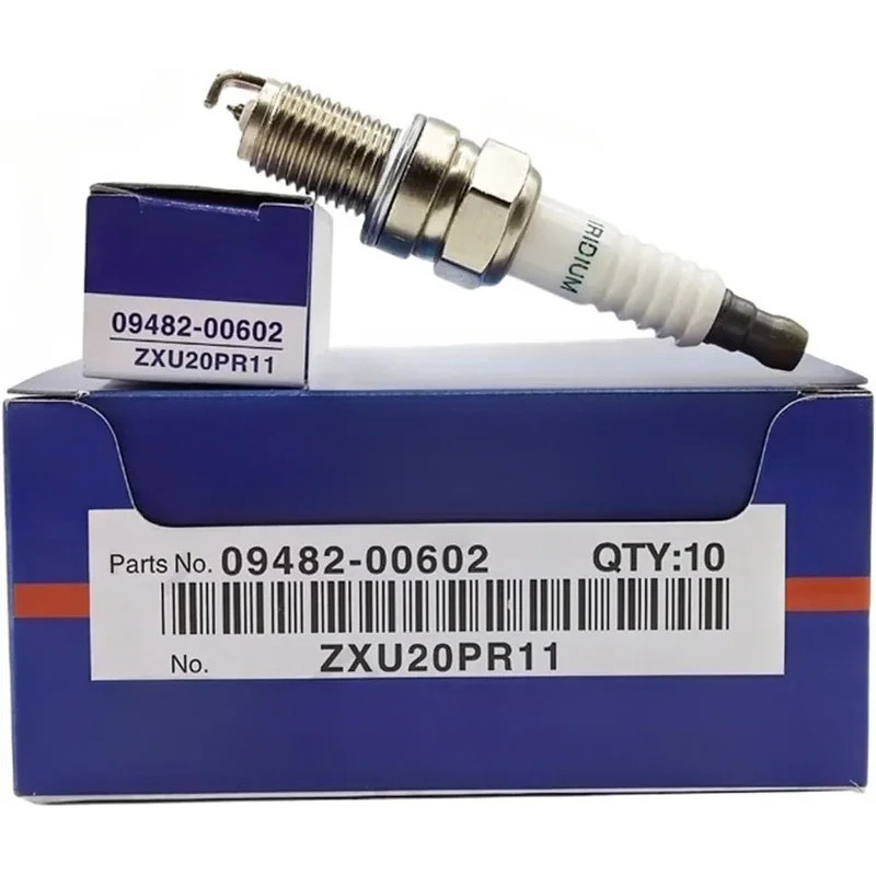 หัวเทียนอิริเดียม 09482-00602 ZXU20PR11 เทียนสําหรับ Suzuki Swift Alto Celerio Splash Opel Vauxhall 
